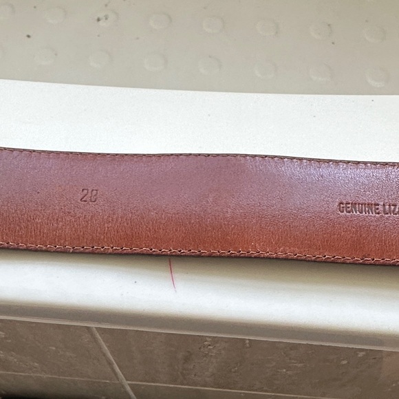 Ralph Lauren Black Leather Belt - Picture 5 of 9